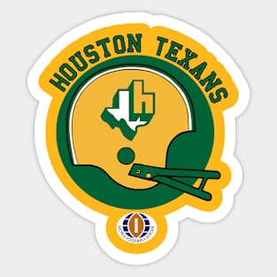 Houston Texans (World Football League) Sticker